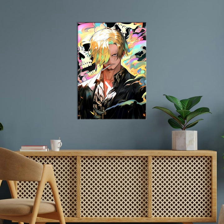 Metal Poster - One Piece Sanji OP53