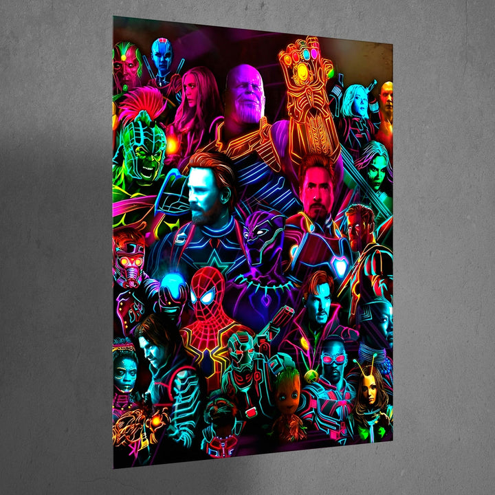 Metal Poster - Superheroes Avengers Endgame