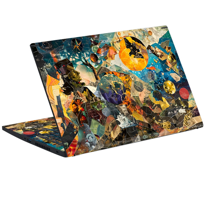 Acer Laptop Skin - Explosive Colorful Abstract