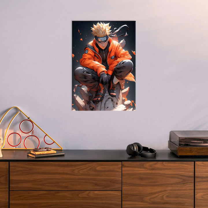 Metal Poster - Naruto Uzumaki NU03