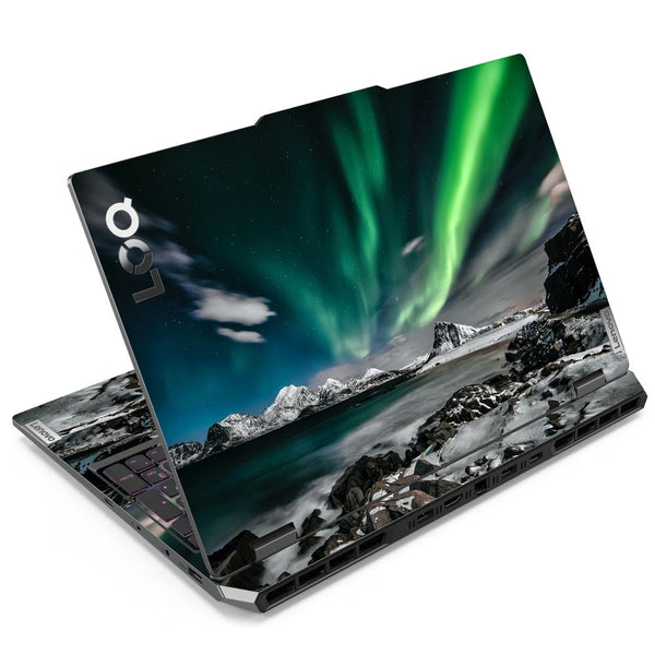 Lenovo LOQ Laptop Skin - Green Rays on Ocean