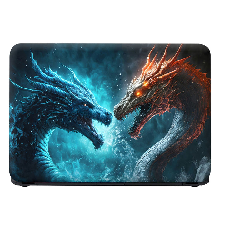 Laptop Skin - Dragon Fire and Water