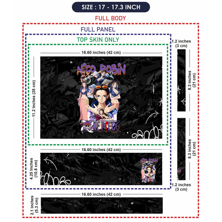 Laptop Skin - One Piece Nico Robin DS2