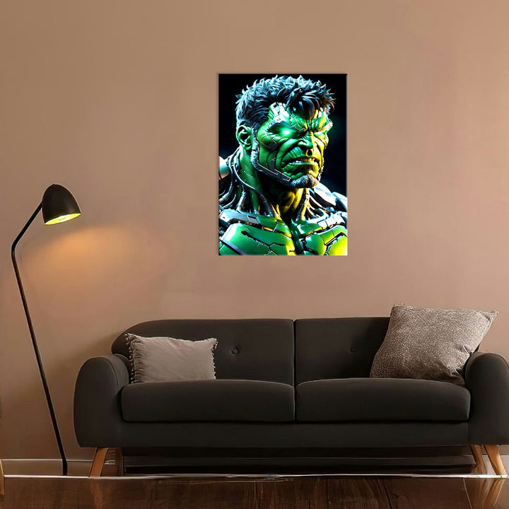 Metal Poster - Superhero Hulk SH03