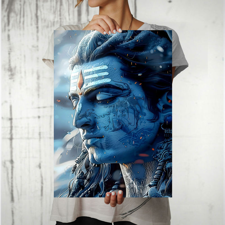 Metal Poster - Lord Shiva LS01