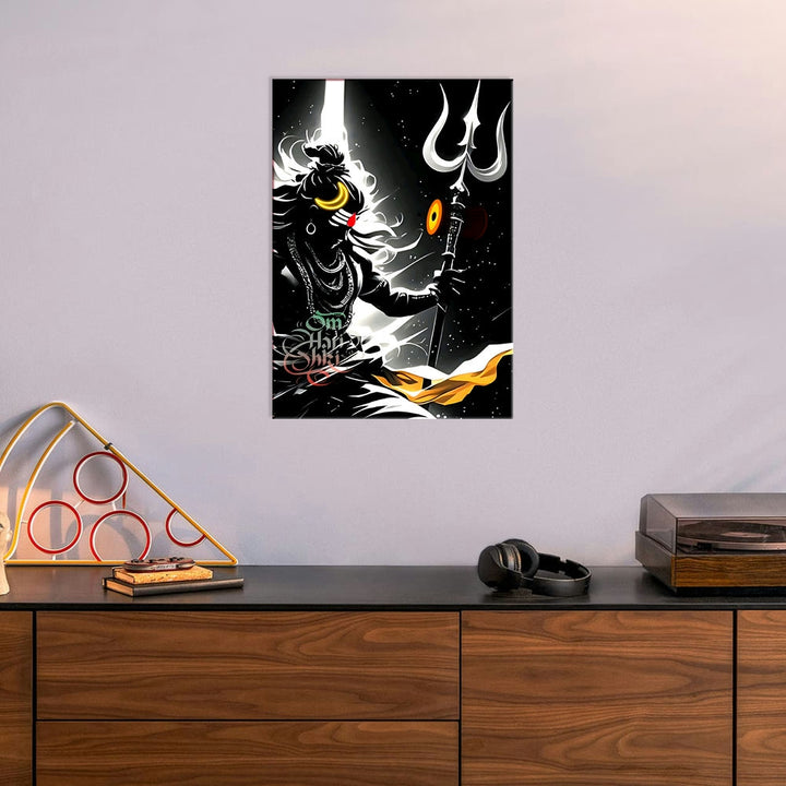 Metal Poster - Lord Shiva LS16