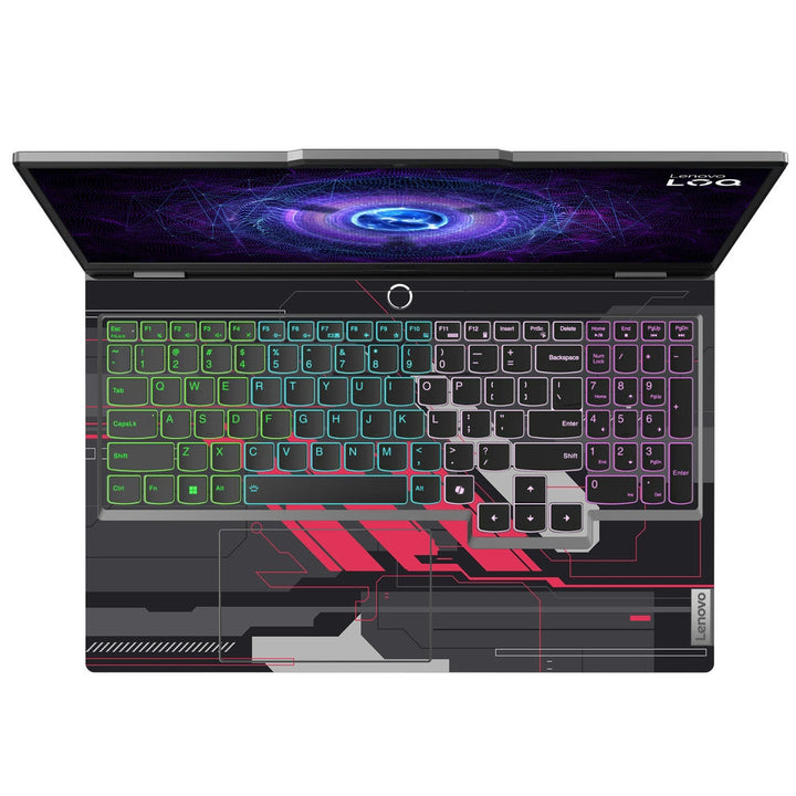 Lenovo LOQ Laptop Skin - Crimson Circuit