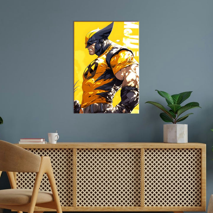 Metal Poster - Superhero Wolverine WOL09