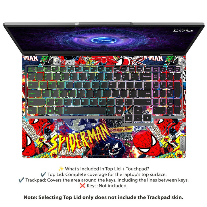 Laptop Skin - Spider-Man Webbed Adventures