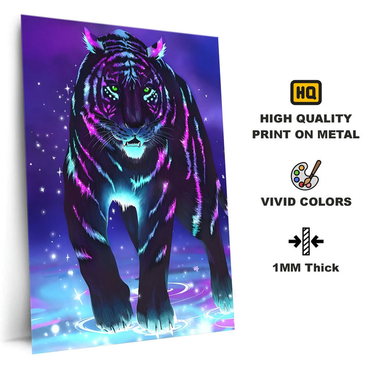 Metal Poster - Wildlife Tiger TG09