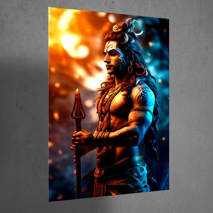 Metal Poster - Lord Shiva LS21