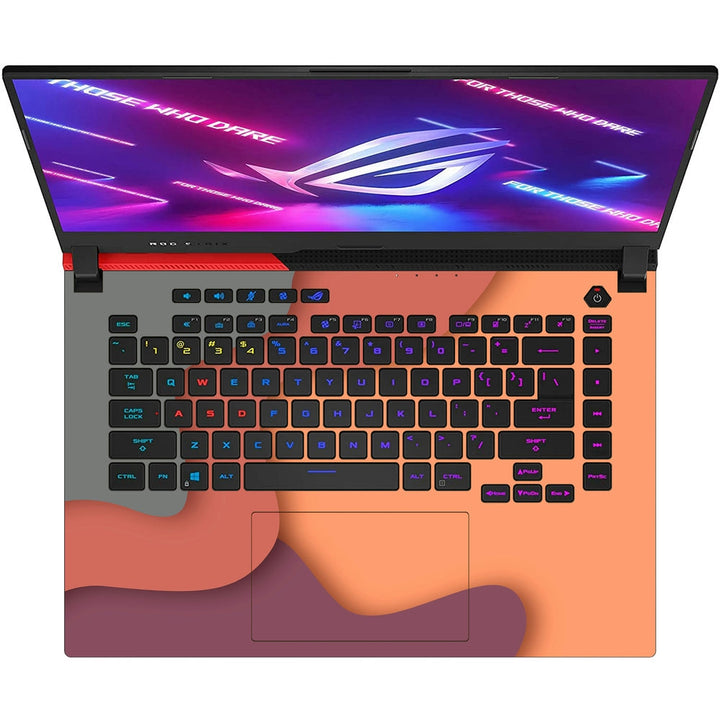 Asus Laptop Skin - Layered Paper Cutout Design