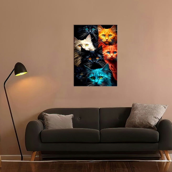 Metal Poster - Cats C01