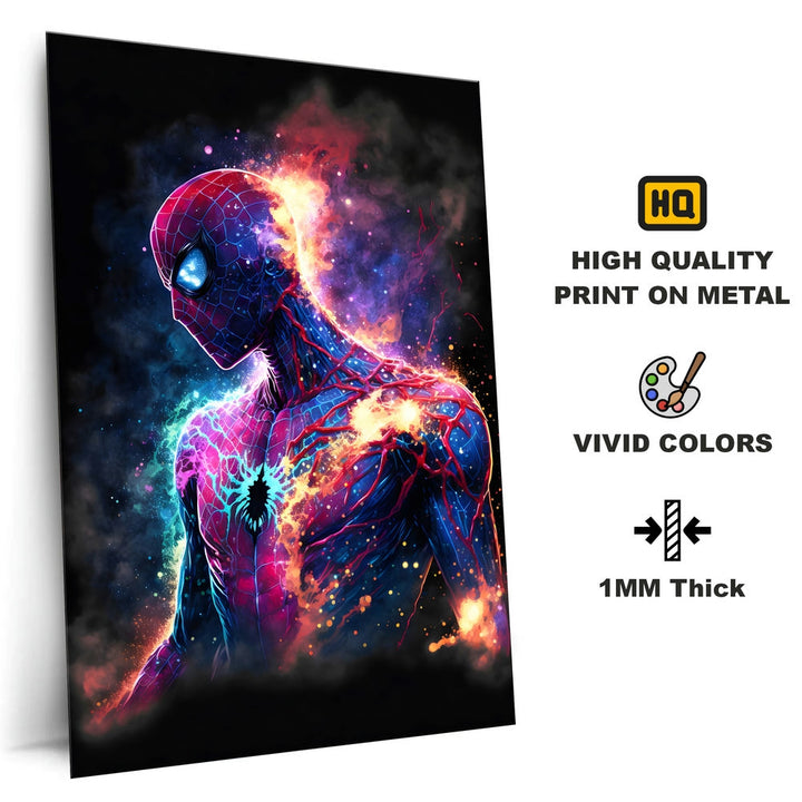 Metal Poster - Superhero Spiderman SM18