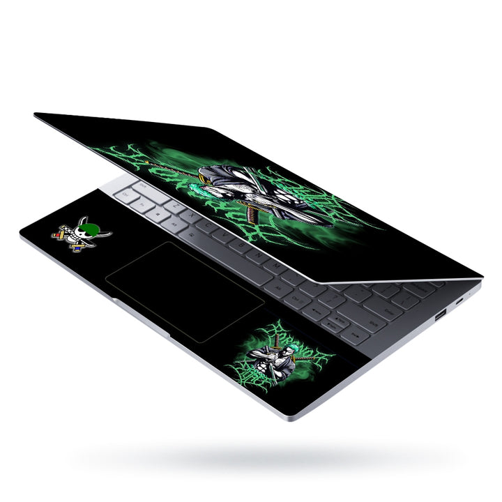 Laptop Skin - Zoro Green