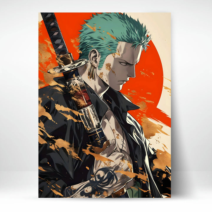 Metal Poster - One Piece Roronoa Zoro OP31