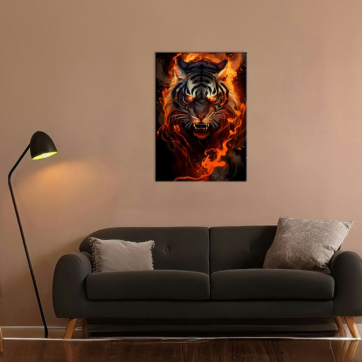 Metal Poster - Wildlife Tiger TG03