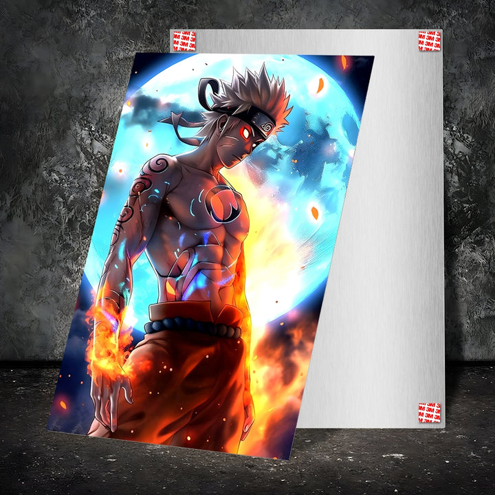 Metal Poster - Anime Naruto Uzumaki NU06