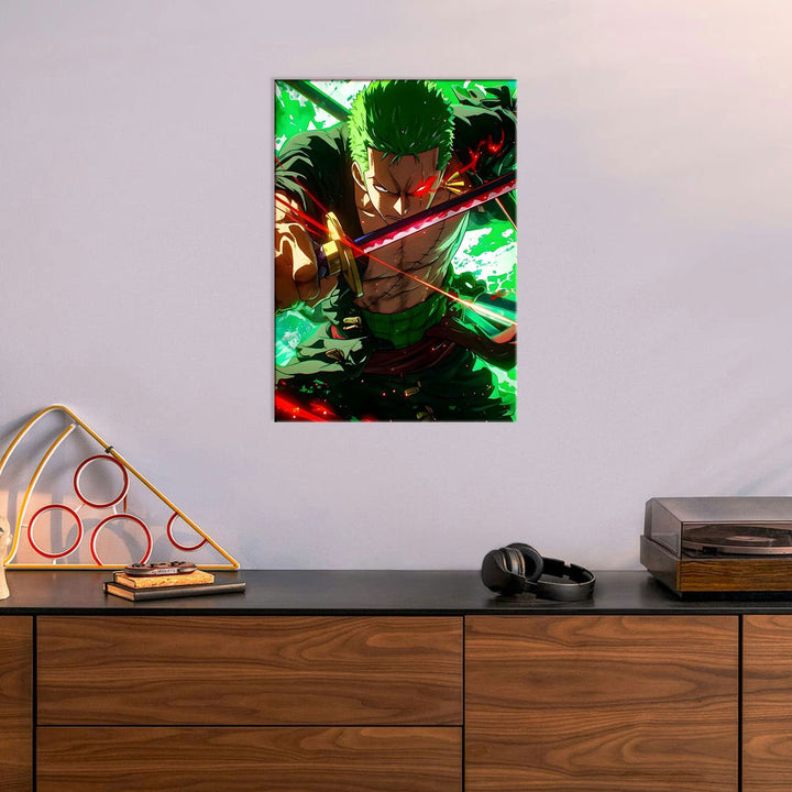 Metal Poster - One Piece Roronoa Zoro OP23