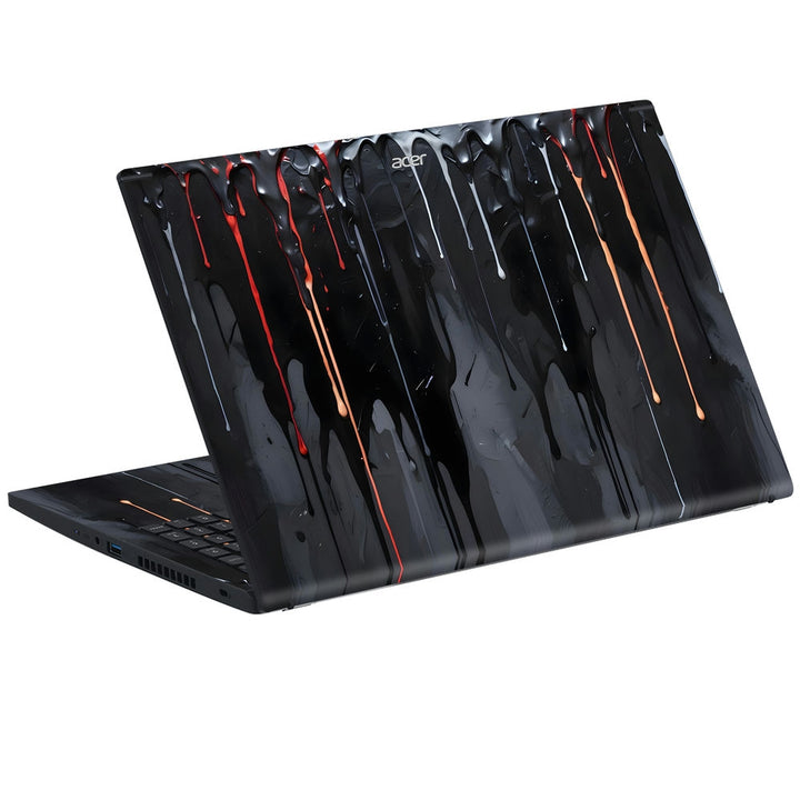 Acer Laptop Skin - Vertical Neon Stripe Art Design