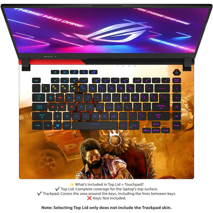 Asus Laptop Skin - Allu Arjun PU02