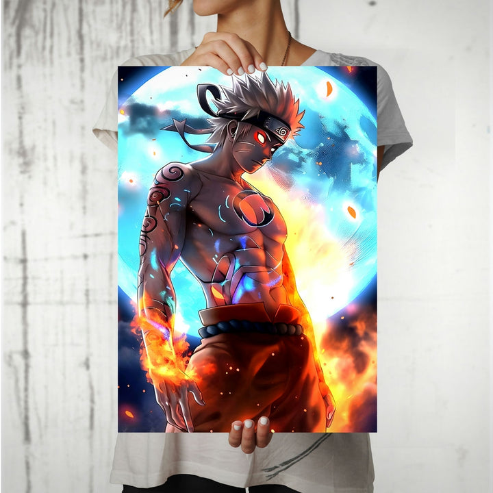 Metal Poster - Anime Naruto Uzumaki NU06