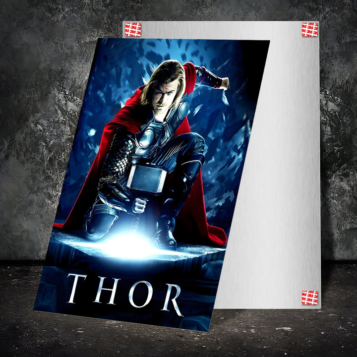 Metal Poster - Superhero Thor TH02