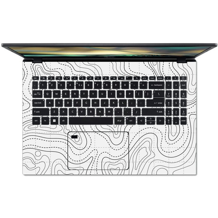 Acer Laptop Skin - Topography Pattern TP12