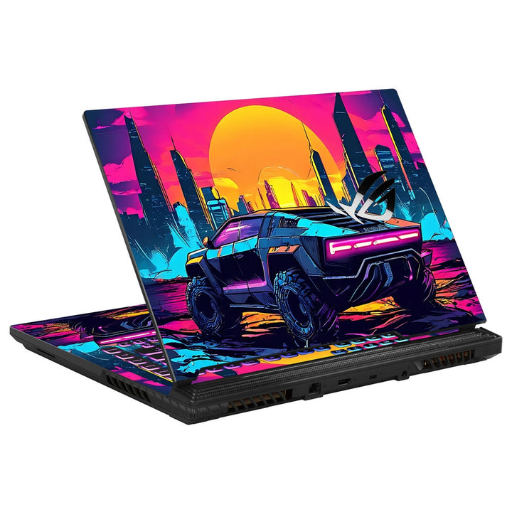 Asus Laptop Skin - Sunset Skyline Cruise