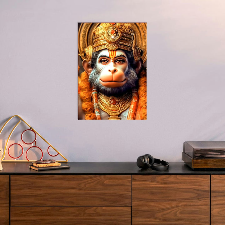 Metal Poster - Lord Hanuman LH03