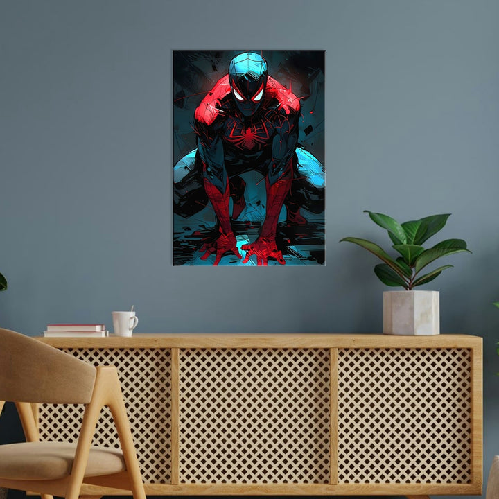 Metal Poster - Superhero Spiderman SM10