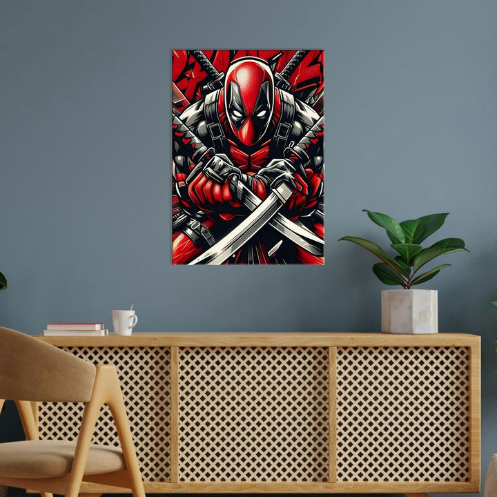 Metal Poster - Superhero Deadpool DP02