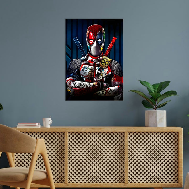 Metal Poster - Superhero Deadpool DP04