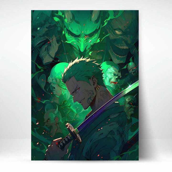 Metal Poster - One Piece Roronoa Zoro OP29