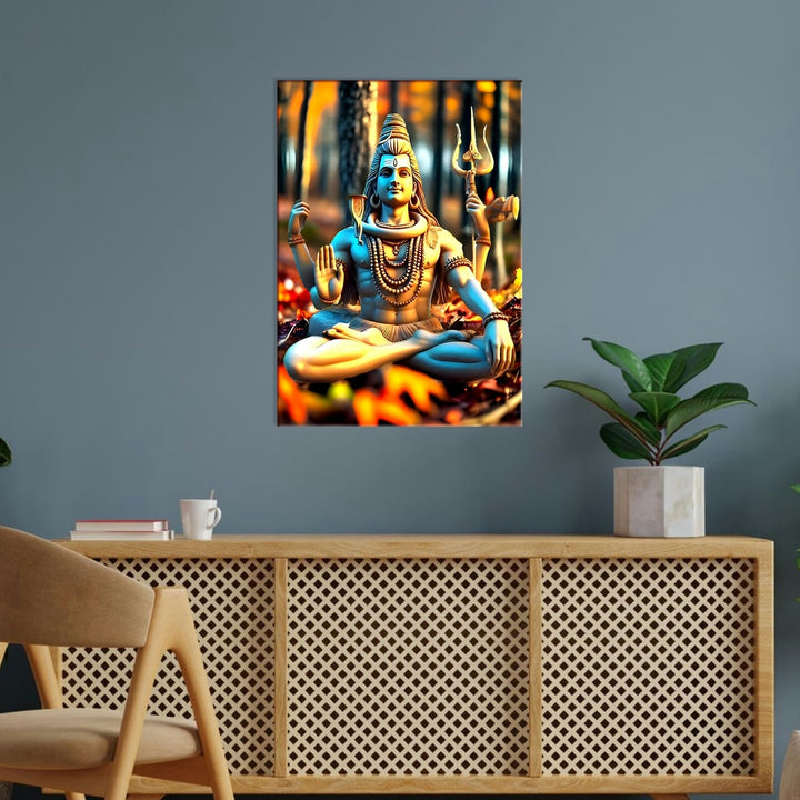 Metal Poster - Lord Shiva LS22