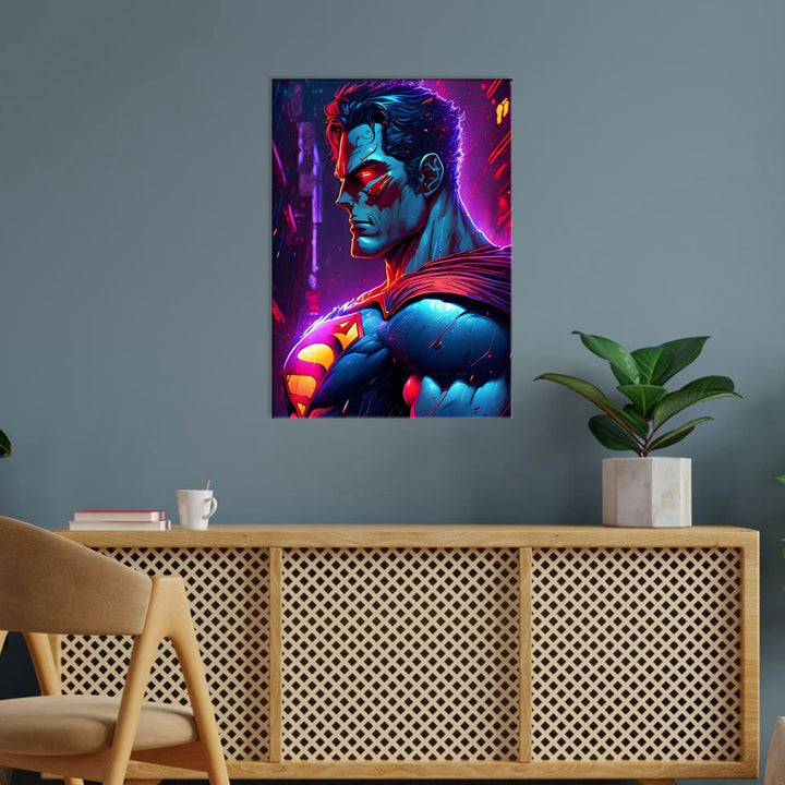 Metal Poster - Superhero Superman SUP02