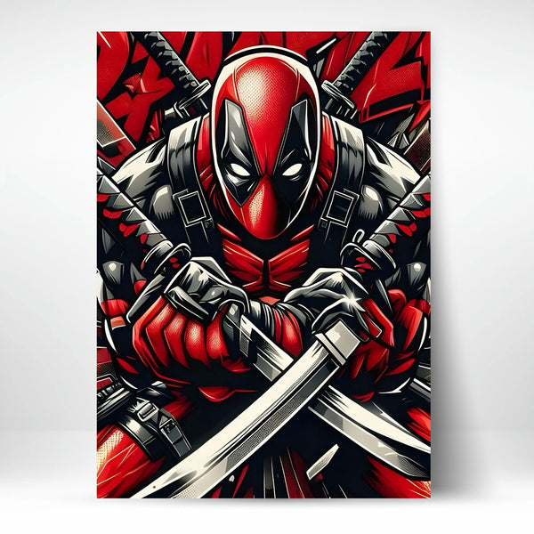 Metal Poster - Superhero Deadpool DP02