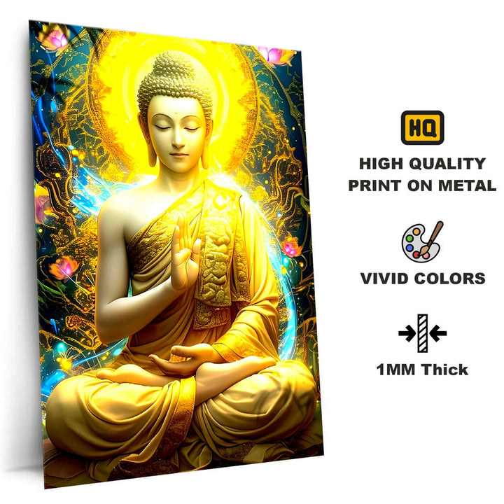 Metal Poster - Lord Buddha LB12