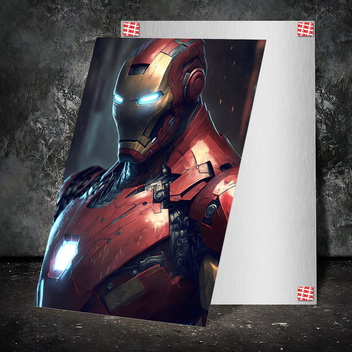 Metal Poster - Superhero Iron Man IM10