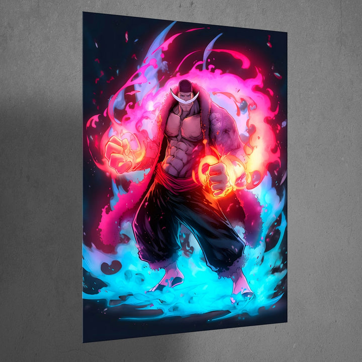 Metal Poster - Anime One Piece Edward Newgate OP62