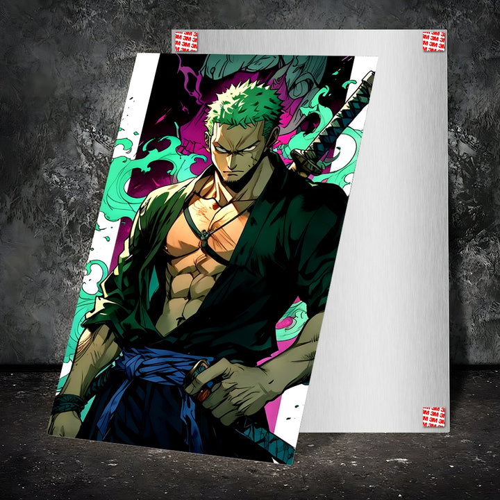 Metal Poster - One Piece Roronoa Zoro OP54