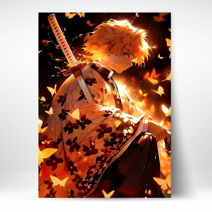 Metal Poster - Anime Zenitsu AZ2