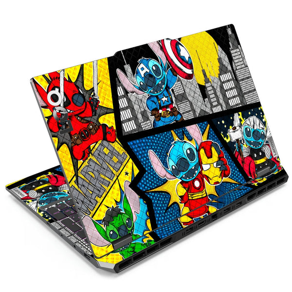 Laptop Skin - Stitch Superheroes