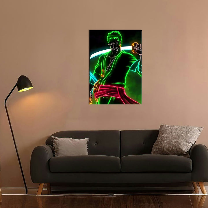 Metal Poster - One Piece Roronoa Zoro OP55