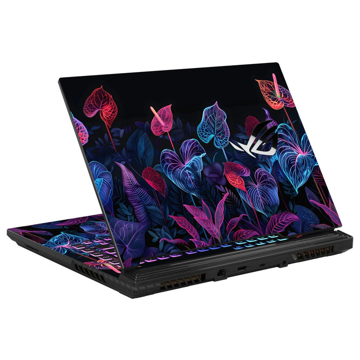 Asus Laptop Skin - Midnight Floral Blossom Pattern