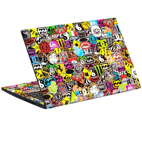 Acer Laptop Skin - Monster Sticker Bomb