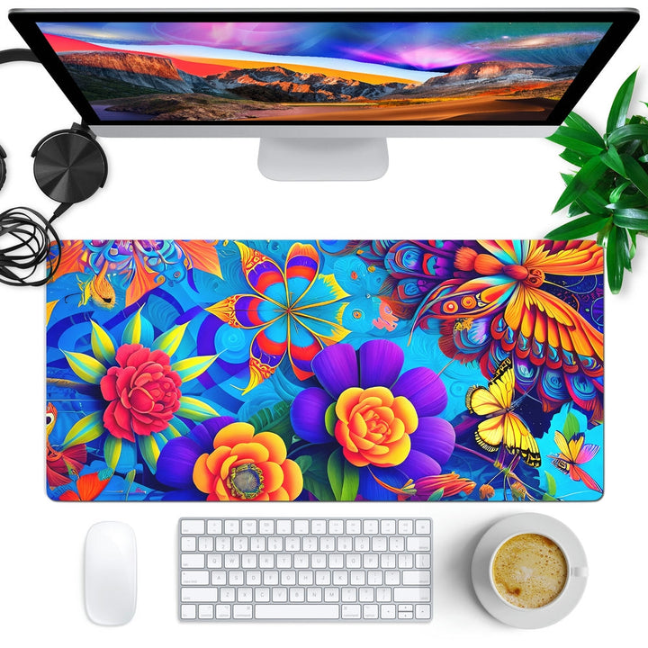 Anti-Slip Desk Mat Gaming Mouse Pad - Butterfly Bliss