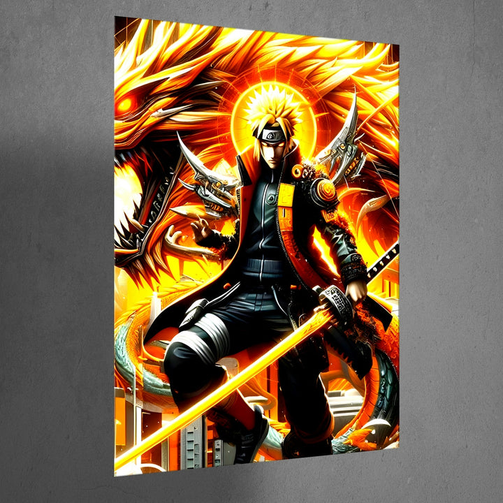 Metal Poster - Anime Kakashi Hatake KH23