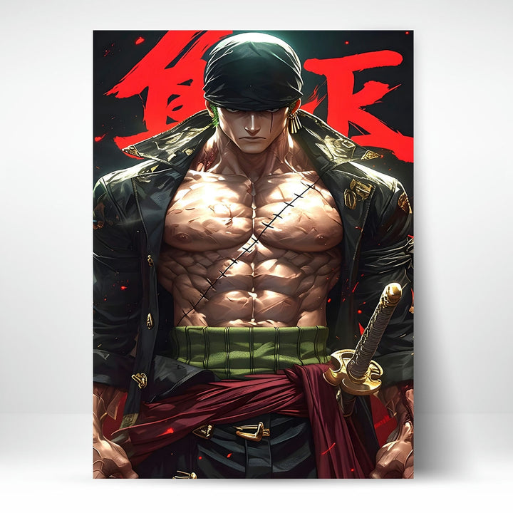 Metal Poster - One Piece Roronoa Zoro OP48