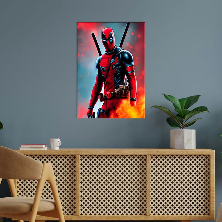 Metal Poster - Superhero Deadpool DP03